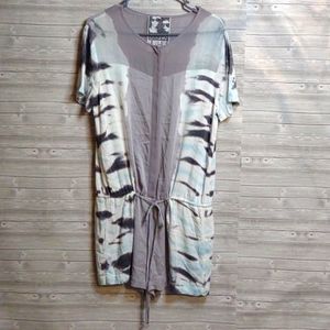 Young Fabulous and Broke tie, dyed Shorts One Piece Romper Jump Suit